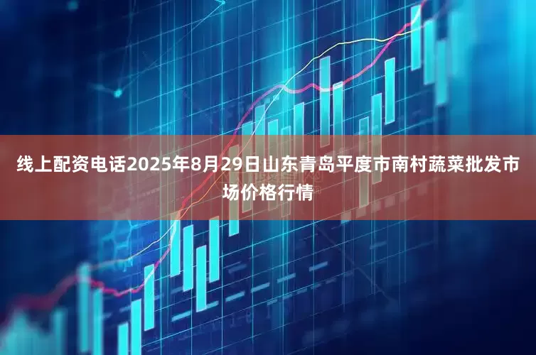 线上配资电话2025年8月29日山东青岛平度市南村蔬菜批发市场价格行情